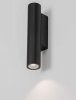 Kinkiet zewnętrzny LED aluminiowy kolor antracyt tuba minimalistyczny nowoczesny podświetlający elewację IP65 TERVONA LE75235 Luces Exclusivas